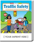 CS0270 Traffic Safety Coloring and Activity Book with Custom Imprint